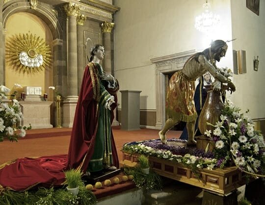 typical church scene